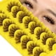 thumbnail image 5 of Pestañas postizas ALICE Brown Cat Eye Faux Mink, 8 pares, 5 of 8
