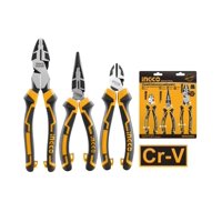 Set Juego De 3 Alicates Ingco Industrial 2832 Alta Resistencia