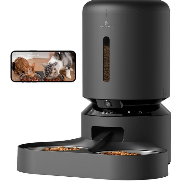 Comedero automático para gatos PETLIBRO con cámara para 2 gatos 5L