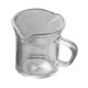 thumbnail image 4 of Copa De Vidrio Medición De La Jarra De Espuma De Leche Resistente Al Calor Para Baristas Mide Transparente, 4 of 5