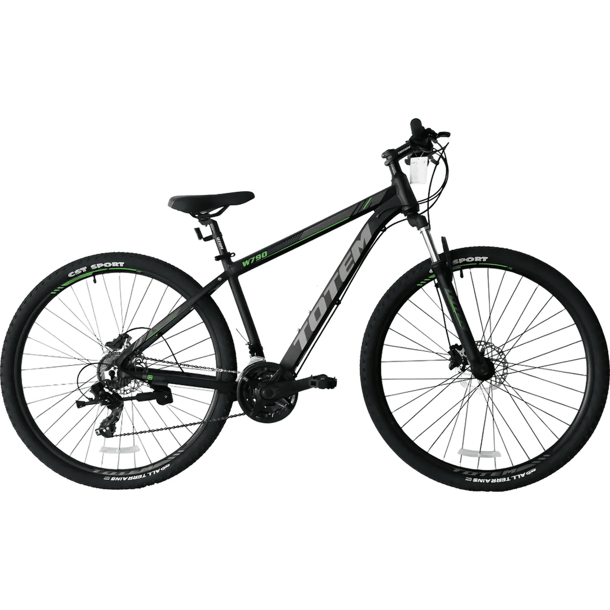 Genérico - Bicicleta Mtb Totem Modelo W790 Aro 27.5 Talla 17 Negro/gris Color Negro Tamaño Del Cuadro 17