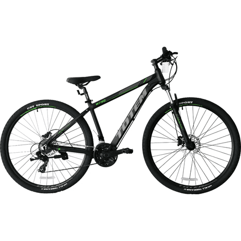 Genérico - Bicicleta Mtb Totem Modelo W790 Aro 27.5 Talla 17 Negro/Gris Color Negro Tamaño Del Cuadro 17