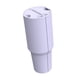 thumbnail image 2 of Separador De Bebidas De Silicona Para Vasos De 40 Oz, Para Oficina, Fiestas Y Eventos, Color Violeta, 2 of 3
