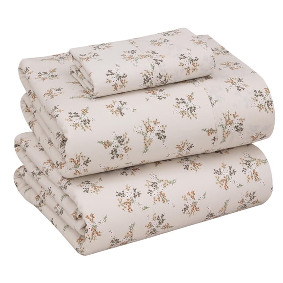 Sábanas RUVANTI Twin XL 100% Algodón Percal Floral