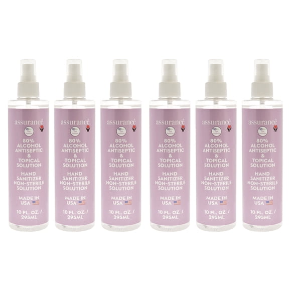 Desinfectante de manos Assurance Lavender, unisex, 300 ml, paquete de 6