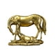 thumbnail image 2 of Estatua De Caballo, Figura Decorativa Creativa Para Centro De Mesa De Entrada De Chimenea, Color Dorado, 2 of 3
