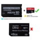 thumbnail image 4 of Adaptador Memory Stick Funturbo Micro SD a Memory Stick PRO Duo, 4 of 9