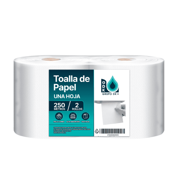 TOALLA DE PAPEL NOVA 250 GDK