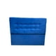 thumbnail image 3 of Respaldo De Cama King Valencia Felpa Azul, 3 of 3