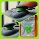 thumbnail image 1 of Anillo protector de goma compatible con ASUS ROG Ally/Steam Deck/PS5/PS4/Nintendo Switch Pro Controller - Accesorios de protección de agarre duraderos-Verde, 1 of 5
