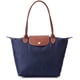 thumbnail image 1 of Longchamp Le Pliage Bolsa Tote de Hombro, Azul Marino, Tamaño Mediano, 1 of 5