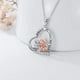 thumbnail image 3 of Collar mujer conejo mascota plata 925, 3 of 3