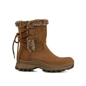 Botin Mujer Casual Con Felpa Plataforma Vintage Weide Czy611
