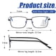 thumbnail image 5 of Gafas de presbicia de montura completa con protección contra la luz azul, con zoom automático, progresivas, multienfoque y patillas con resorte., 5 of 5