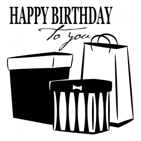 Decomural Happy Birthday Novelty Party WS-17077