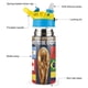 thumbnail image 3 of FIFA WORLD CUP-theme One-Touch Pop Top Water Bottle Stainless Steel Leak-Proof Sports Children's Bottle blue 12oz, 3 of 6