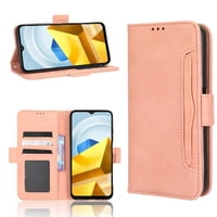 Funda Tipo Billetera Foxdock Para Xiaomi Poco M5 – Tapa Flip Con Tarjetero
