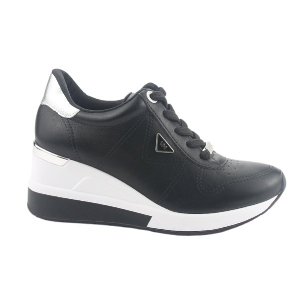 Zapatilla Via Marte Mujer 046-003-01 Negro Casual