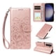 thumbnail image 1 of Funda Cartera para Samsung Galaxy S23 FE Perro Cachorro Grabado con Tarjetas Soporte Correa Rosa, 1 of 6