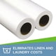 thumbnail image 5 of Rollos de papel para cabezal ScripHessco, paquete de 25, 22 cm x 69 m, 5 of 6