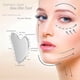 thumbnail image 2 of Herramienta facial Gua Sha SQULIGT de acero inoxidable plateada, 2 of 3