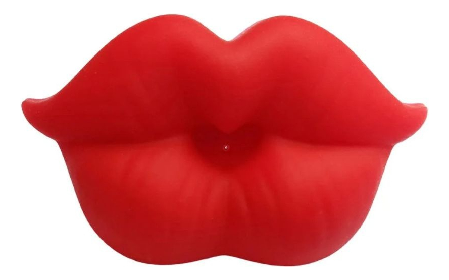 Genérico - Set 6 Chupetes Forma Labios 0-18M Divertidos Bebe Lau