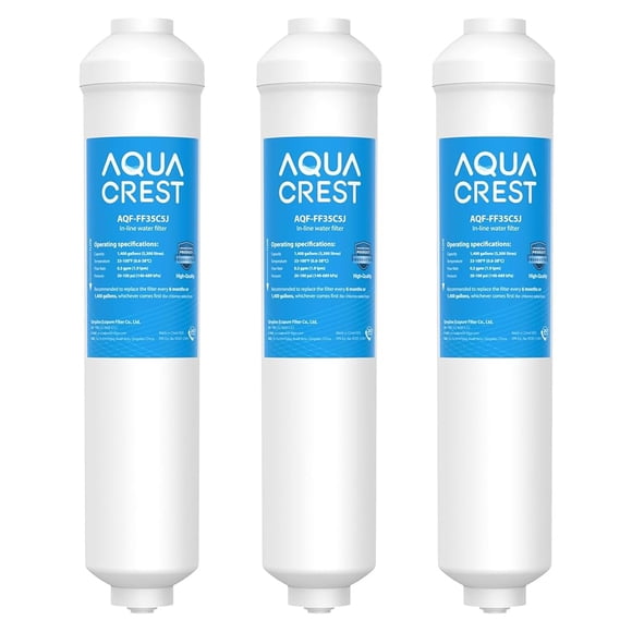 Filtro de agua AQUA CREST FF35C5J NSF/ANSI 42 1/4"
