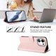 thumbnail image 4 of Honor 600 Smart Funda Billetera con Estampado de Gato, Rosa, 4 of 6