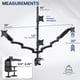 thumbnail image 3 of Soporte para monitor VIVO STAND-V400G para 4 pantallas de hasta 32'', 3 of 9