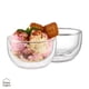 thumbnail image 2 of Set 2 Bowls Vidrio Doble Pared 250 ml Home Logics 1 un, 2 of 5