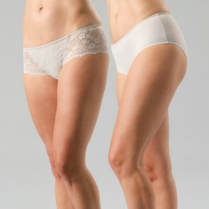 Pack 2X Pantaleta Con Encaje Mujer Flores 13367-193