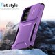 thumbnail image 5 of Funda Resistente para Samsung Galaxy S23 Plus con Tapa Deslizante y Protección Militar Morado, 5 of 6