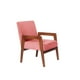 thumbnail image 2 of Sitial Frankfurt Tela Velvet Palo Rosa, 2 of 3