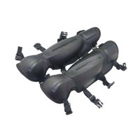 Magideal - 2 Rodilleras De Jardinería, Protectores De Piernas, Recortadoras, Espinilleras Resistentes Y Multifuncionales Para Trabajo, Jardinería, Corte De Céspe