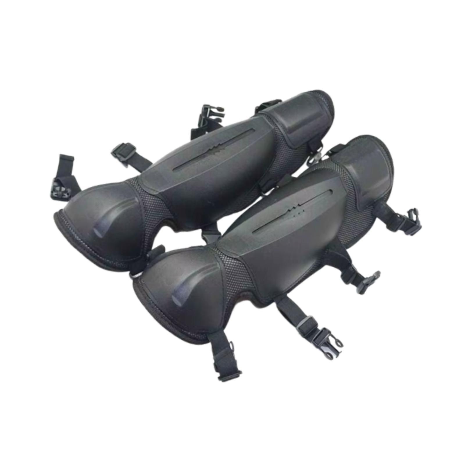 Magideal - 2 Rodilleras De Jardinería, Protectores De Piernas, Recortadoras, Espinilleras Resistentes Y Multifuncionales Para Trabajo, Jardinería, Corte De Céspe