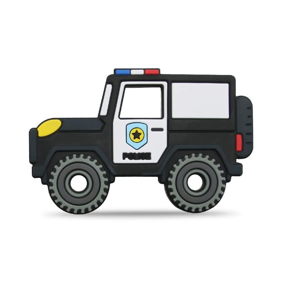 Mordedor Cuebo de coche de policía de silicona libre de BPA