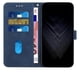 thumbnail image 1 of Funda tipo cartera para Oneplus Ace 5 Pro 5G con tarjetero, bolsillo para billetes, soporte, cierre magnético y correa para la muñeca, funda tipo folio con textura geométrica azul, 1 of 5