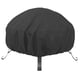 thumbnail image 5 of Transpirable al aire libre Fire Cover Jardín al aire libre Firepit Sun Protect Tela Oxford Cubierta de brasero duradera para acampar al aire libre negro y pequeño, 5 of 5