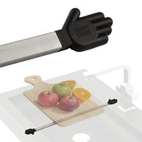 Estante Para Paños De Cocina Happy Sinks Wunderbar, Acero Plateado