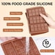 thumbnail image 4 of Molde primario para barras de chocolate, silicona antiadherente, Dubai Pistacho, 4 of 7