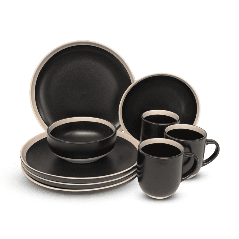 Set 16 Pcs Juego De Vajilla Completo Ceramica Wakeshome París