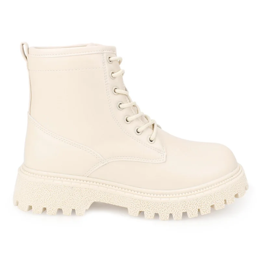 Botines New Walk Mujer Blanco 20210619-01 - Talla 36