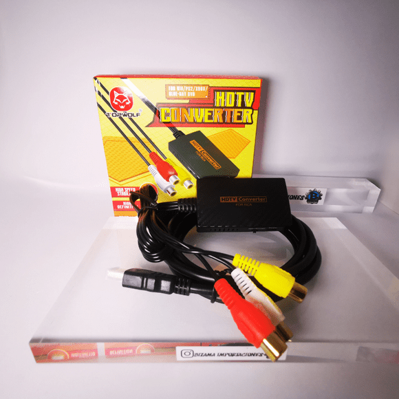 Convertidor RCA a HDMI para SNES/N64/DVD/WII/XBOX