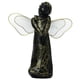 thumbnail image 4 of Estatua De ángel De Resina Hada Pintada Sala De Estar Adornos De Dormitorio Escultura ángel Chica 2 Negro, 4 of 5