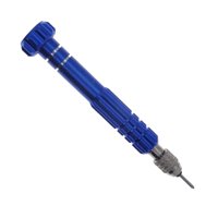 Ioensy - Removedor De Ojales De Bádminton Herramienta De Encordado De Punzones De Ajuste De Acero Inoxidable 12.4Cm Azul