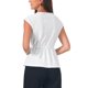 thumbnail image 3 of INSPIRE CHIC Blusas con Giro para Mujeres Cuello Entallado Manga Corta Camisas Casual de Trabajo M Blanco, 3 of 6