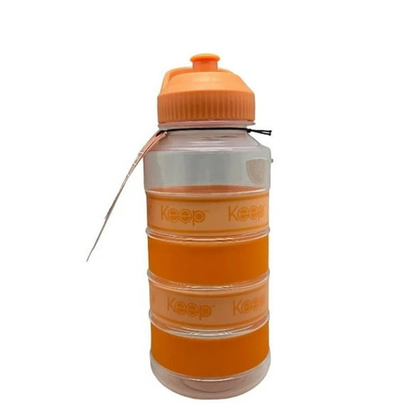 Botella Botellón 1 litro Big Bands Libre De Bpa Amarillo