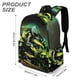 thumbnail image 3 of Moto-theme Backpack, Campus style schoolbag Bookbag with Adjustable Shoulder Straps And Large Zip Compartment, Unisex Travel Bags.42x30x15cm, 3 of 6