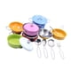 thumbnail image 1 of Niños Niños Cocina Juegos de imaginación Juegos de cocina Juego de utensilios de cocina Color 17 piezas, 1 of 3