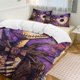 thumbnail image 1 of Purple Oil The Nightmare Before Christmas Comforter Set Soft 3 Pcs Twin Bedding Sets Thicken for All Season, 1 of 5